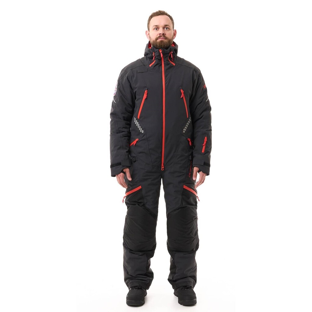 DRAGONFLY Комбинезон зимний, слитный DRAGONFLY EXPEDITION Man Dark Grey, мужской(ие)